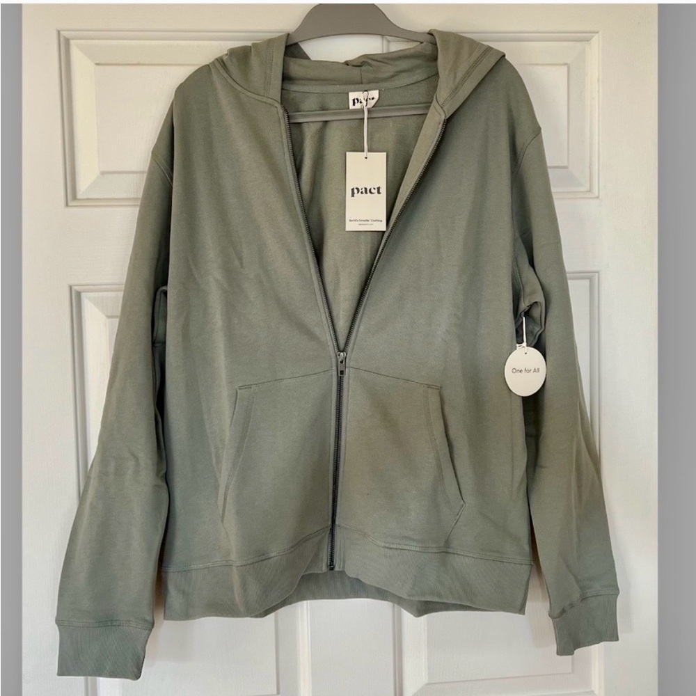 Pact zip up Hoodie